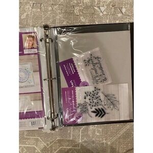 Crafters Companion Gemini Stamp and Die LOT Collection Binder Floral Bundle